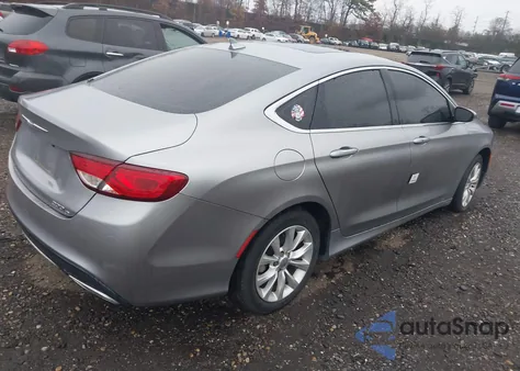 2016 Chrysler 200 C from USA, damaged, VIN 1C3CCCCG7GN146329